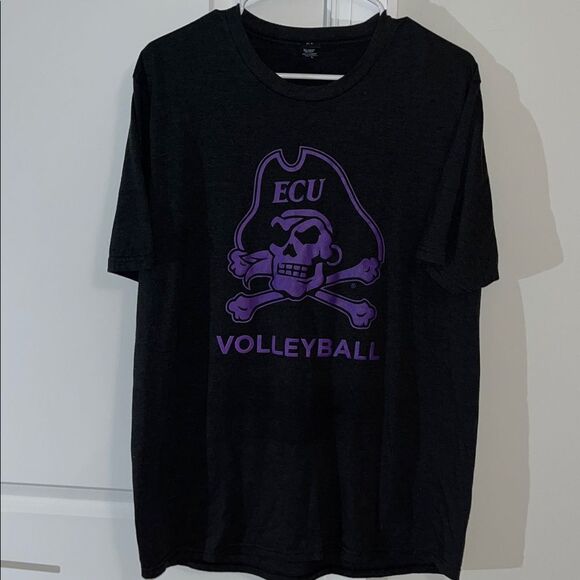 District Made Other - Black Purple ECU East carolina Pirates Ultimate Volleyball Team 🏐T shirt L men’s